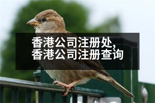 香港公司注冊(cè)處,香港公司注冊(cè)查詢