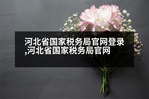 河北省國(guó)家稅務(wù)局官網(wǎng)登錄,河北省國(guó)家稅務(wù)局官網(wǎng)