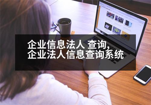 企業(yè)信息法人 查詢,企業(yè)法人信息查詢系統(tǒng)