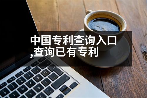 中國專利查詢入口,查詢已有專利