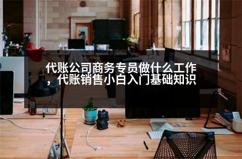 代賬公司商務專員做什么工作，代賬銷售小白入門基礎知識