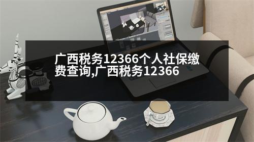 廣西稅務12366個人社保繳費查詢,廣西稅務12366