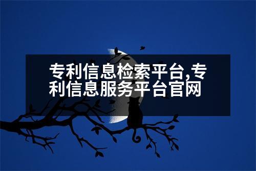 專利信息檢索平臺,專利信息服務(wù)平臺官網(wǎng)