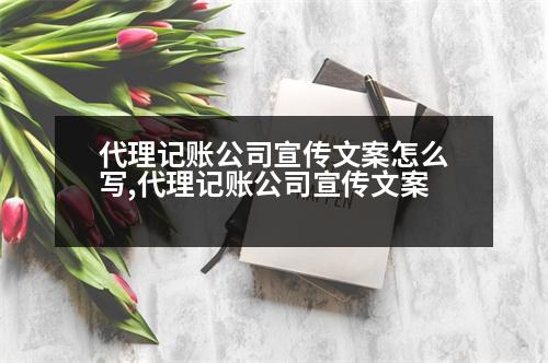 代理記賬公司宣傳文案怎么寫,代理記賬公司宣傳文案