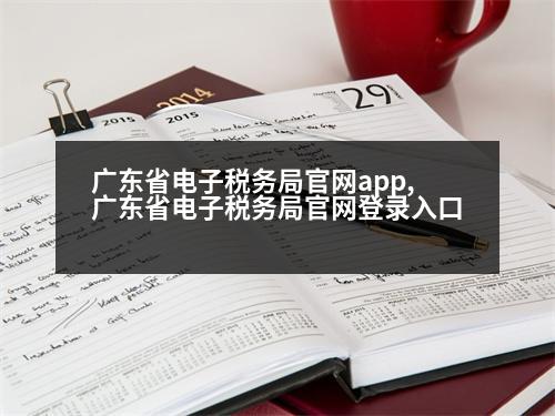 廣東省電子稅務(wù)局官網(wǎng)app,廣東省電子稅務(wù)局官網(wǎng)登錄入口