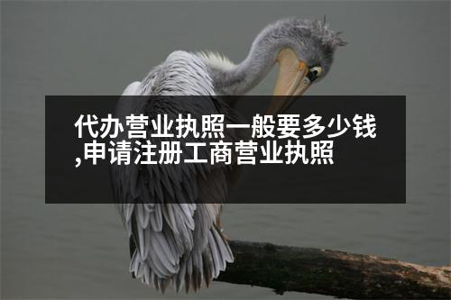 代辦營(yíng)業(yè)執(zhí)照一般要多少錢,申請(qǐng)注冊(cè)工商營(yíng)業(yè)執(zhí)照