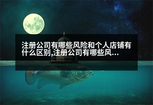 注冊公司有哪些風險和個人店鋪有什么區(qū)別,注冊公司有哪些風險