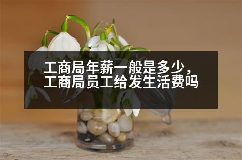 工商局年薪一般是多少，工商局員工給發(fā)生活費(fèi)嗎