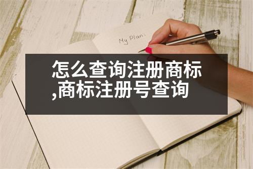 怎么查詢注冊商標(biāo),商標(biāo)注冊號查詢