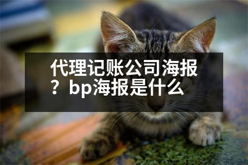 代理記賬公司海報(bào)？bp海報(bào)是什么