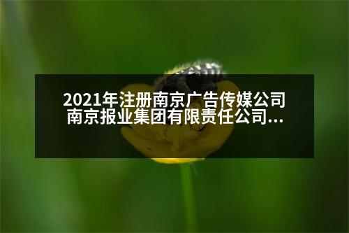 2021年注冊南京廣告?zhèn)髅焦?南京報業(yè)集團(tuán)有限責(zé)任公司介紹