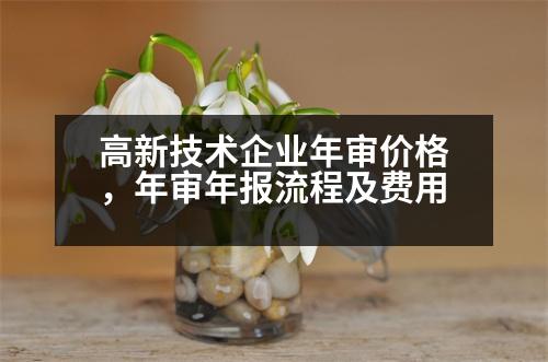 高新技術(shù)企業(yè)年審價格，年審年報流程及費(fèi)用