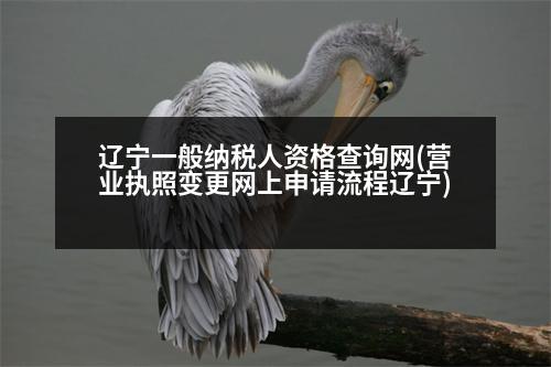 遼寧一般納稅人資格查詢網(wǎng)(營(yíng)業(yè)執(zhí)照變更網(wǎng)上申請(qǐng)流程遼寧)