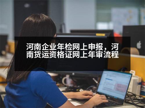 河南企業(yè)年檢網(wǎng)上申報(bào)，河南貨運(yùn)資格證網(wǎng)上年審流程