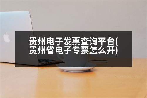 貴州電子發(fā)票查詢平臺(tái)(貴州省電子專票怎么開)