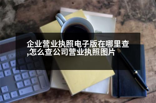 企業(yè)營業(yè)執(zhí)照電子版在哪里查,怎么查公司營業(yè)執(zhí)照圖片