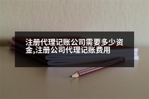 注冊(cè)代理記賬公司需要多少資金,注冊(cè)公司代理記賬費(fèi)用