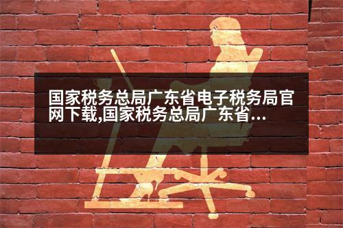 國家稅務總局廣東省電子稅務局官網下載,國家稅務總局廣東省電子稅務局