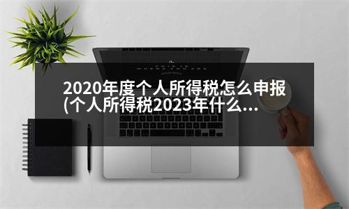 2020年度個人所得稅怎么申報(個人所得稅2023年什么時候可以申報)