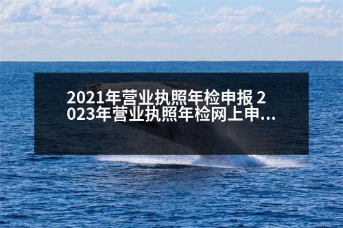 2021年營業(yè)執(zhí)照年檢申報 2023年營業(yè)執(zhí)照年檢網上申報入口