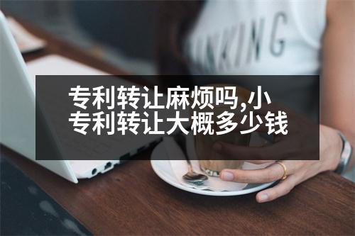 專利轉(zhuǎn)讓麻煩嗎,小專利轉(zhuǎn)讓大概多少錢