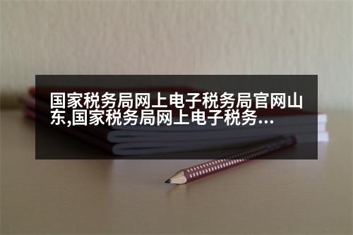 國(guó)家稅務(wù)局網(wǎng)上電子稅務(wù)局官網(wǎng)山東,國(guó)家稅務(wù)局網(wǎng)上電子稅務(wù)局