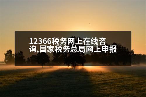 12366稅務(wù)網(wǎng)上在線咨詢,國家稅務(wù)總局網(wǎng)上申報(bào)