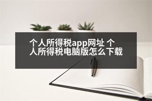 個(gè)人所得稅app網(wǎng)址 個(gè)人所得稅電腦版怎么下載