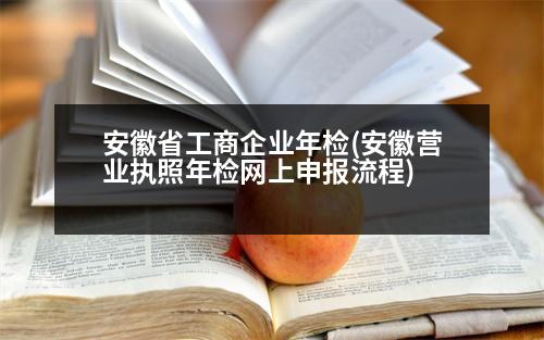 安徽省工商企業(yè)年檢(安徽營業(yè)執(zhí)照年檢網(wǎng)上申報(bào)流程)